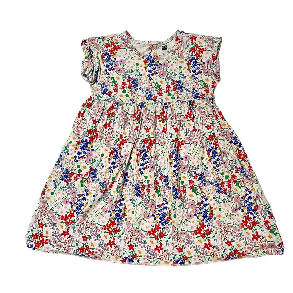 Tea Collection Floral Empire Dress Size 7